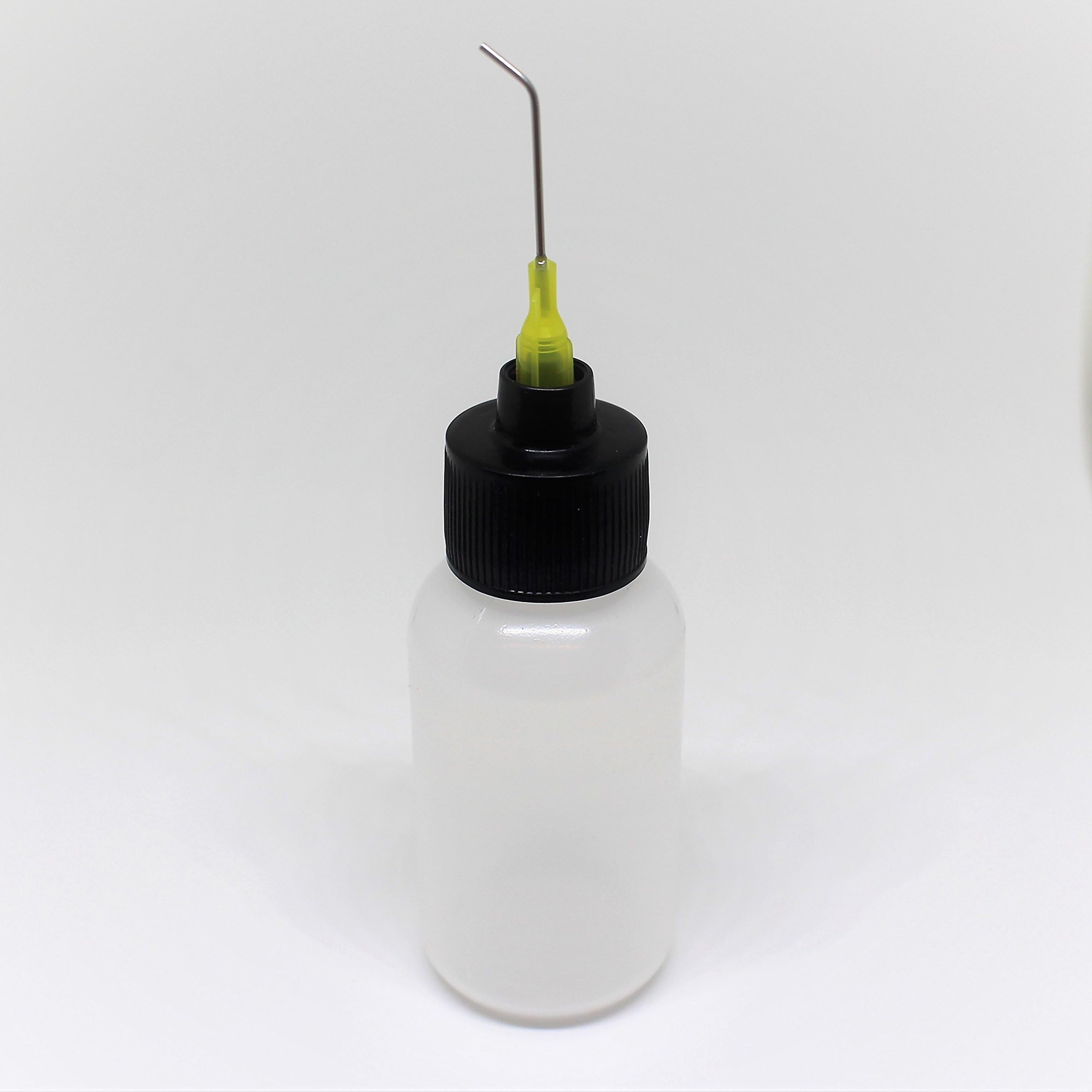 K-Musculo Gaunt Industries® Precision Angled Dispensing tip and 1 Ounce Soft Squeeze Bottle