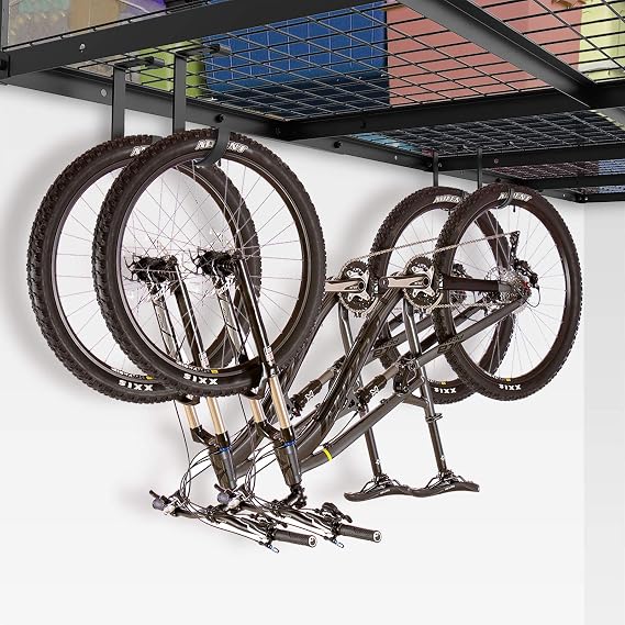 FLEXIMOUNTS 4 Pack Add-On Storage Flat Hooks, Black