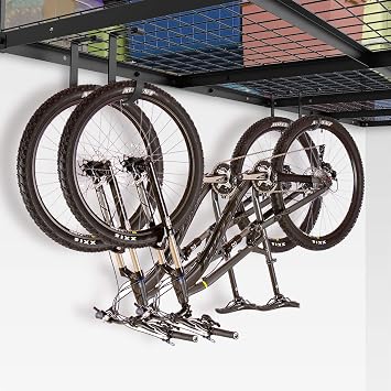 FLEXIMOUNTS 4 Pack Add-On Storage Flat Hooks, Black
