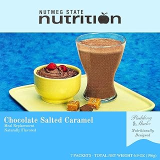 Chocolate Salted Caramel Pudding and Shake