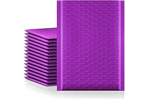 Fuxury Purple Bubble Mailers 6x10: Uncompromised Protection for Your Precious Belongings