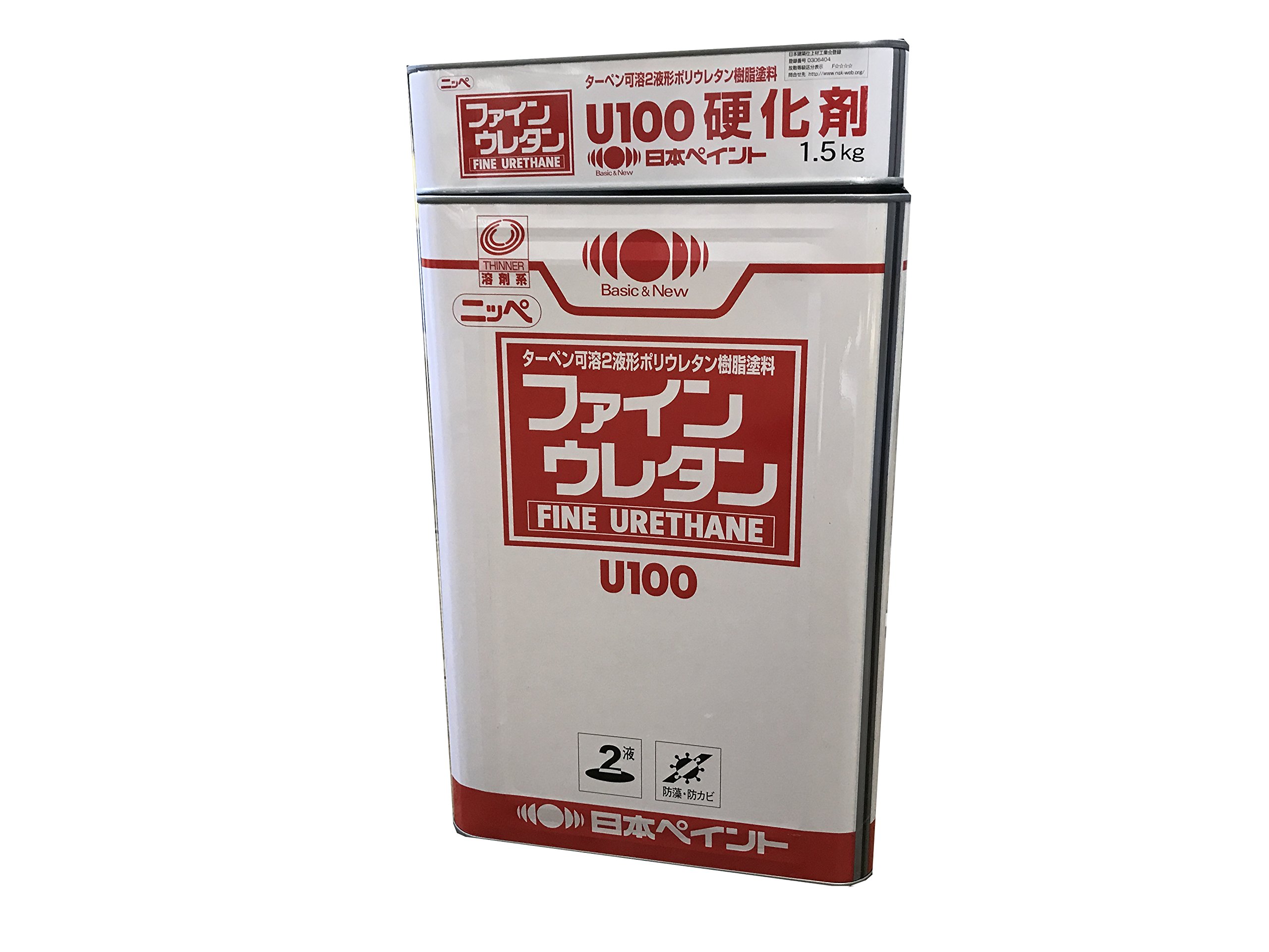 Amazon | 日本ペイント ファインウレタンU100 15kg (NP 