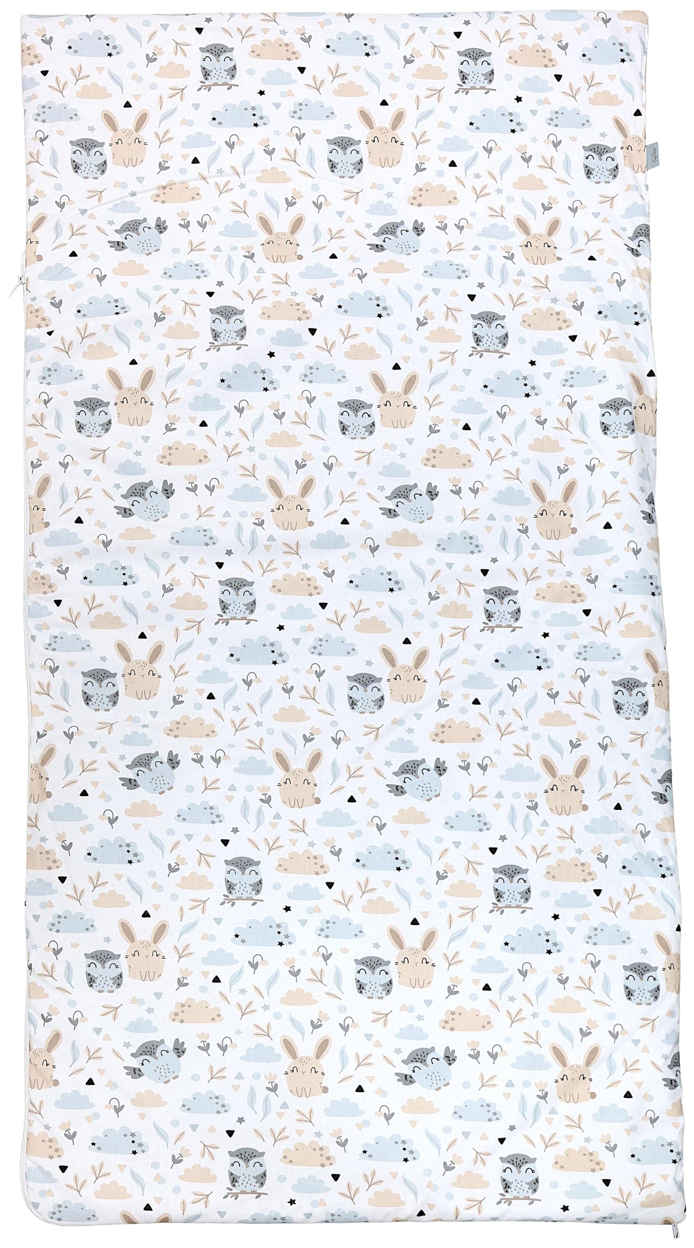 TupTam Deckenschlafsack mit Kissen und Beutel – Kinder Schlafsack 135×70 cm für Kindergarten, Reisen und Zuhause