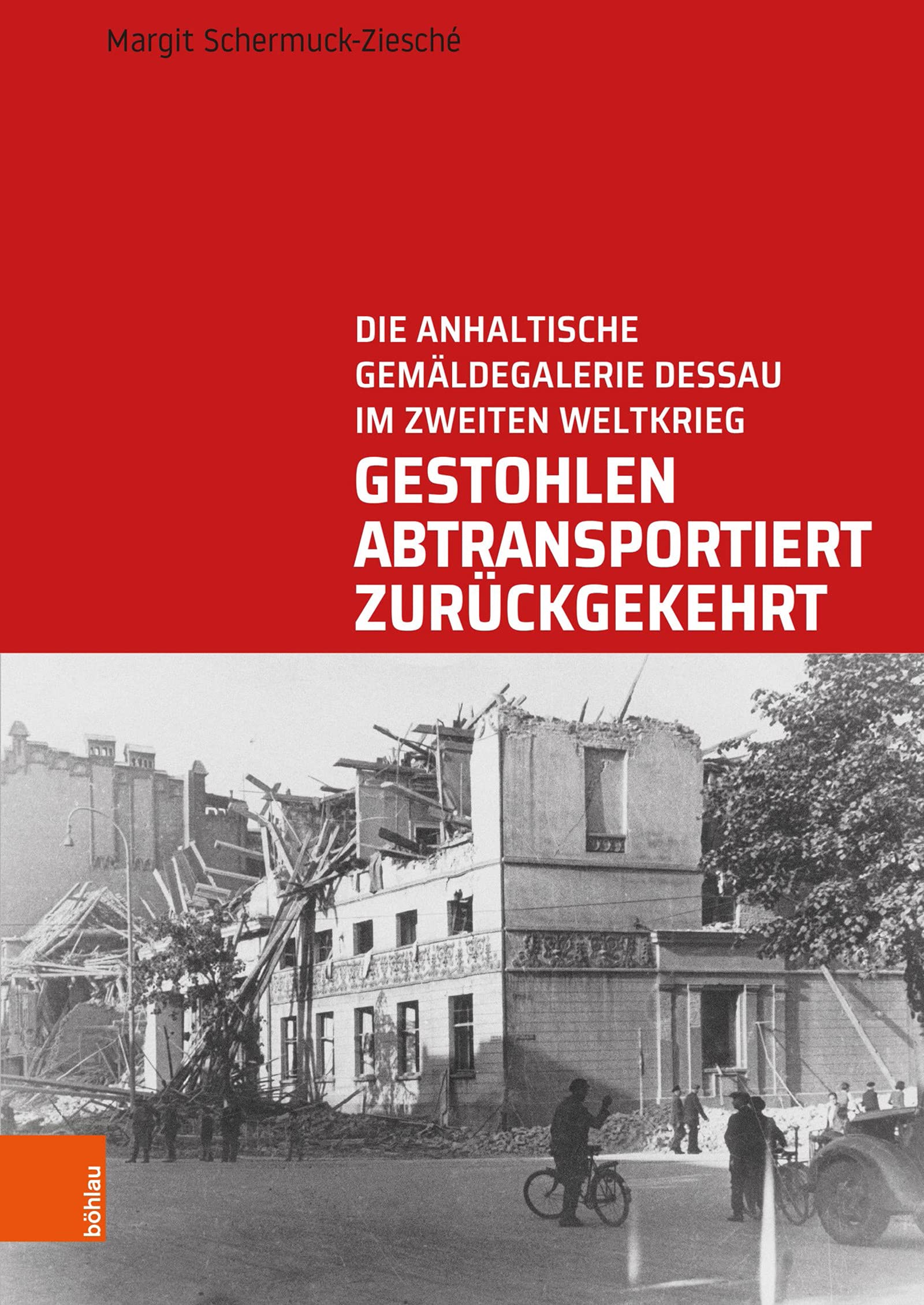 Anhaltische Gemäldegalerie Dessau ouvrage académique de référence sur l'art spolié en Allemagne