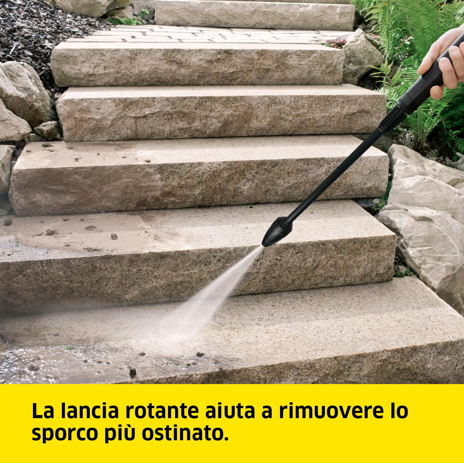 Kärcher Idropulitrice K 4 Universal Edition T5, 130 bar, 420 l/h, 30 m²/h, Filtro Acqua Premontato, Tubo, Pistola, Doppia Lancia, Lavasuperfici T5