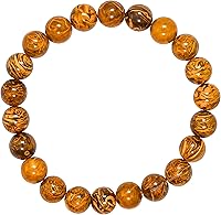 Vista 65 de Amazing Gemstone Pulsera de cristal para mujeres y hombres, pulsera de cristal curativo de protección, pulsera elástica con cuentas de piedras