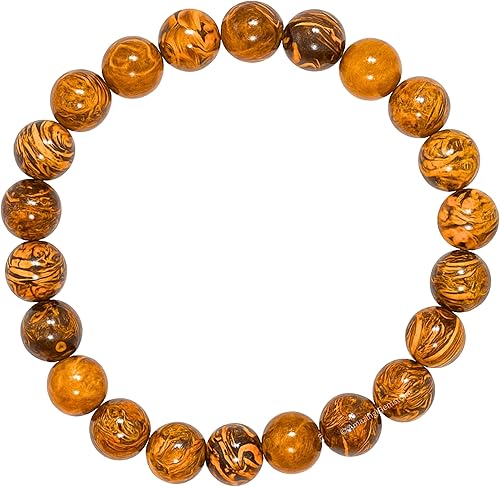Miniatura 65 de Amazing Gemstone Pulsera de cristal para mujeres y hombres, pulsera de cristal curativo de protección, pulsera elástica con cuentas de piedras