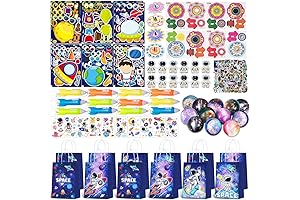 134PCS Space Party Favors for Kids: Enchanting Galaxy Party Delights