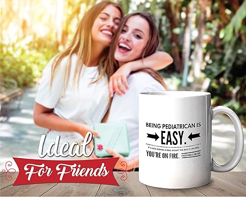 Miniatura 2 de Tazas de médico pediatra - Taza de café regalos de agradecimiento para mujeres, pediatras, médicos, médicos, decoración pediátrica de oficina, ser