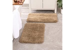 MIULEE Gold Bath Rugs: Pampering Your Feet in Soft, Sumptuous Luxury