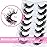 Veleasha Eyelashes Fluffy and Lightweight Fake Eyelashes Natural Look Wispy Faux Mink Lashes 7 Pairs Pack 100% Handmade Luxury Cat Eye Lashes (614)
