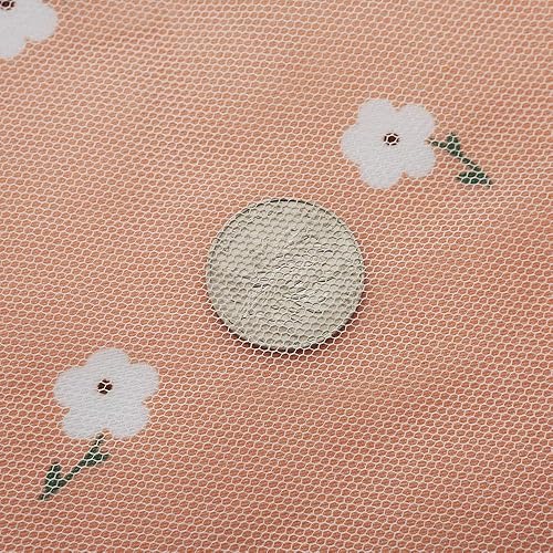 Miniatura 6 de JQWUPUP Cortinas de cama con dosel, mosquitera de 4 esquinas con volantes princesas, dosel de cama para niñas y niños, cuna, decoración de