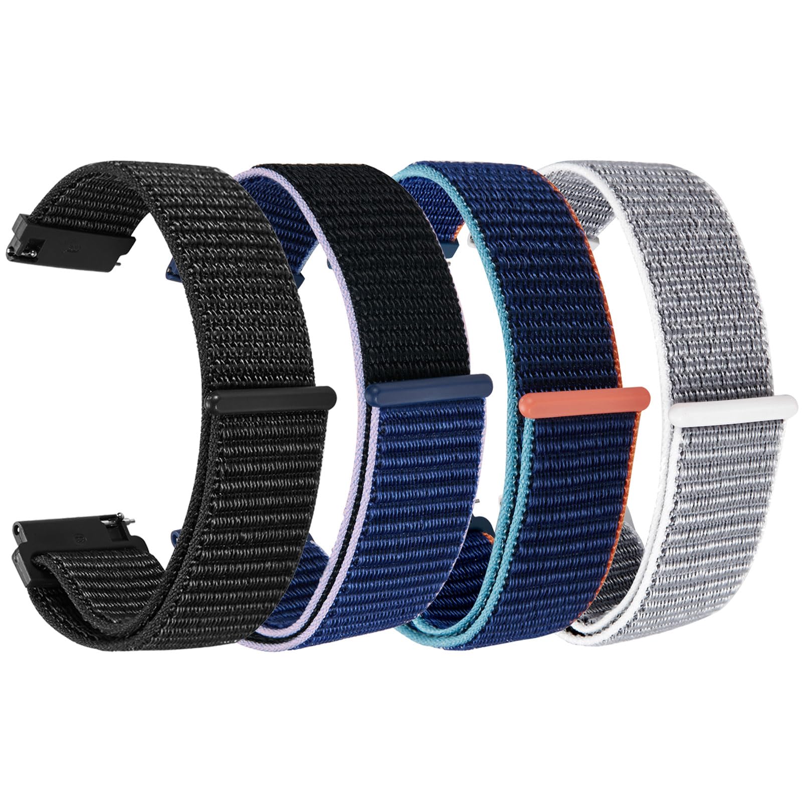 Verbstel Quick Release Replacement Adjustable Compatible with Samsung Galaxy Watch 6 5 4 Band Classic 40mm 44mm 42mm 46mm 43mm 47mm 45mm, Active2/1(