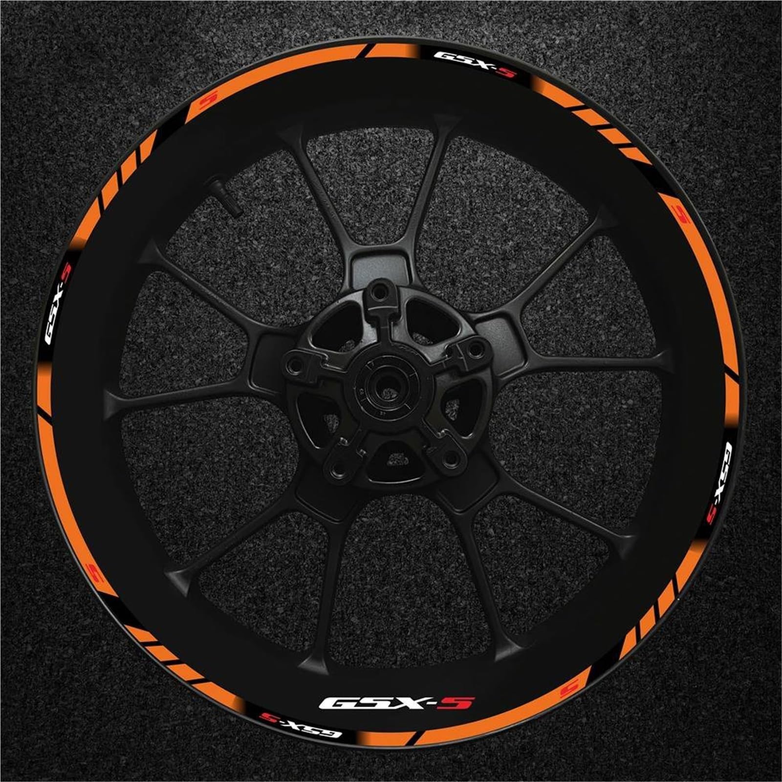 Full Set Motorcycle for Gsxs Wheel Sticker Stripe Reflective Rim for Suzuki Gsx-s Gsx-s750 Gsxs1000 750 1000 600 2024(Color16)