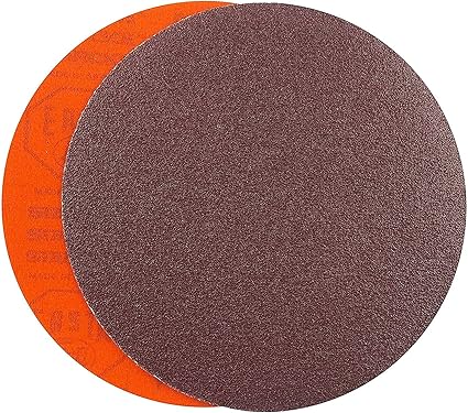 STARCKE Premium 8 Inch Hook and Loop Heavy Duty Sanding Discs - Aluminum Oxide - for Wood, Auto Body, Marine, Paint, Metal and Plastics (25 Pack, 36 Grit)