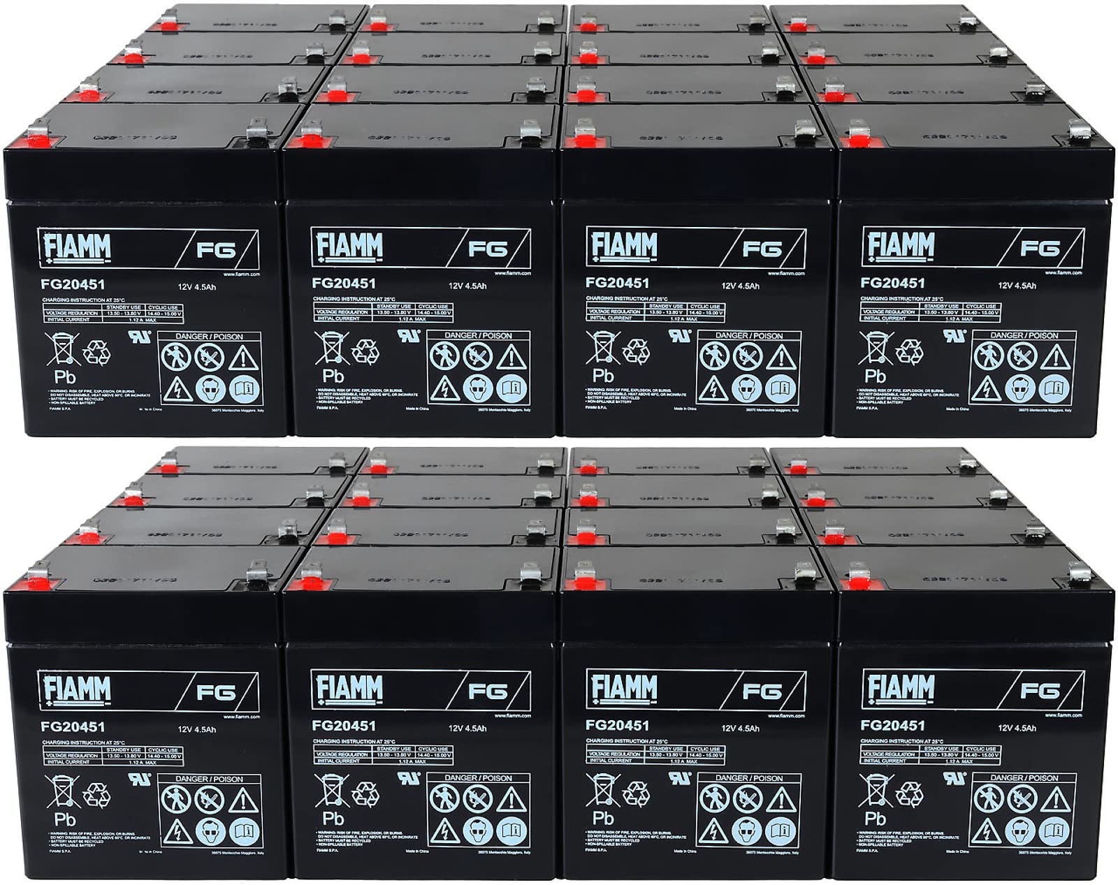 BATTERIA AL PIOMBO RICARICABILE - FIAMM- FG10301