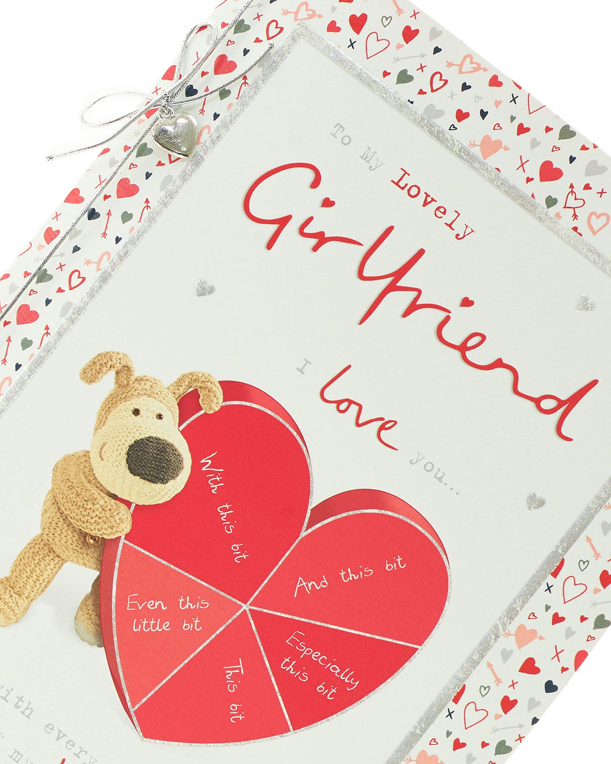 Boofle Biglietto di auguri natalizio per fidanzato molto speciale