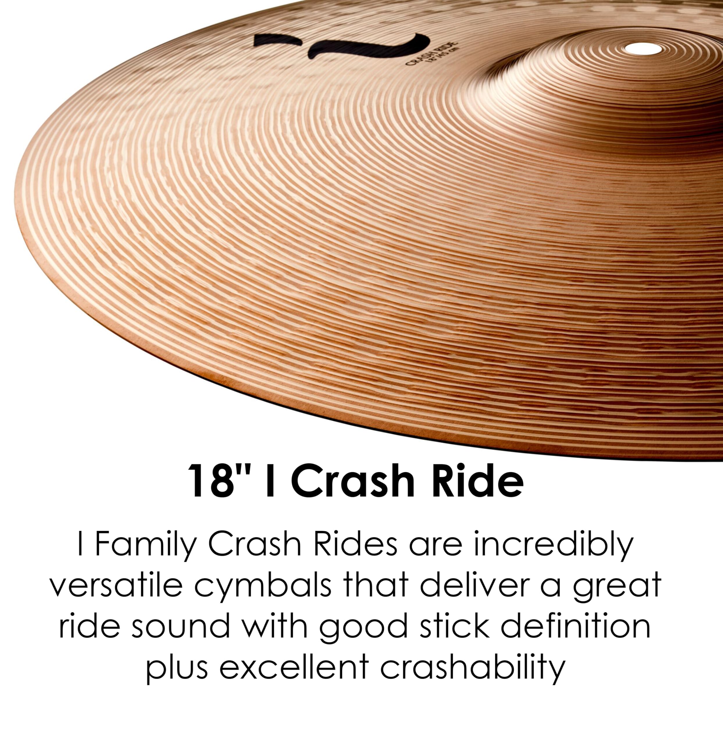 Zildjian ILH18CR I Family Series - Crash Ride Cymbal - 18"