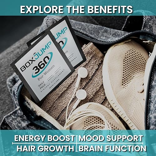 Miniatura 5 de BoxJump 360  Multivitamínico diario para hombres lleno de todas las vitaminas y minerales esenciales diarios para hombres más de 30 vitaminas para