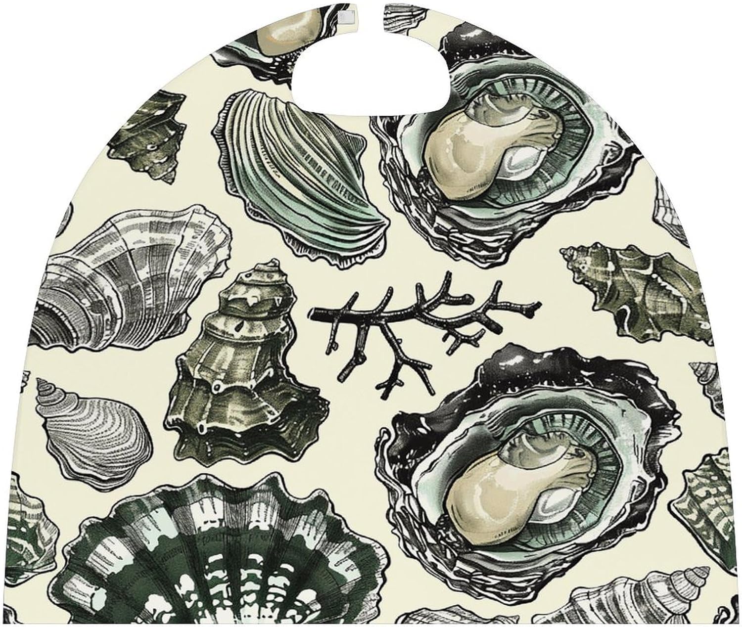Oysters And Shells Halloween Cape Vampire Capes for Man Woman