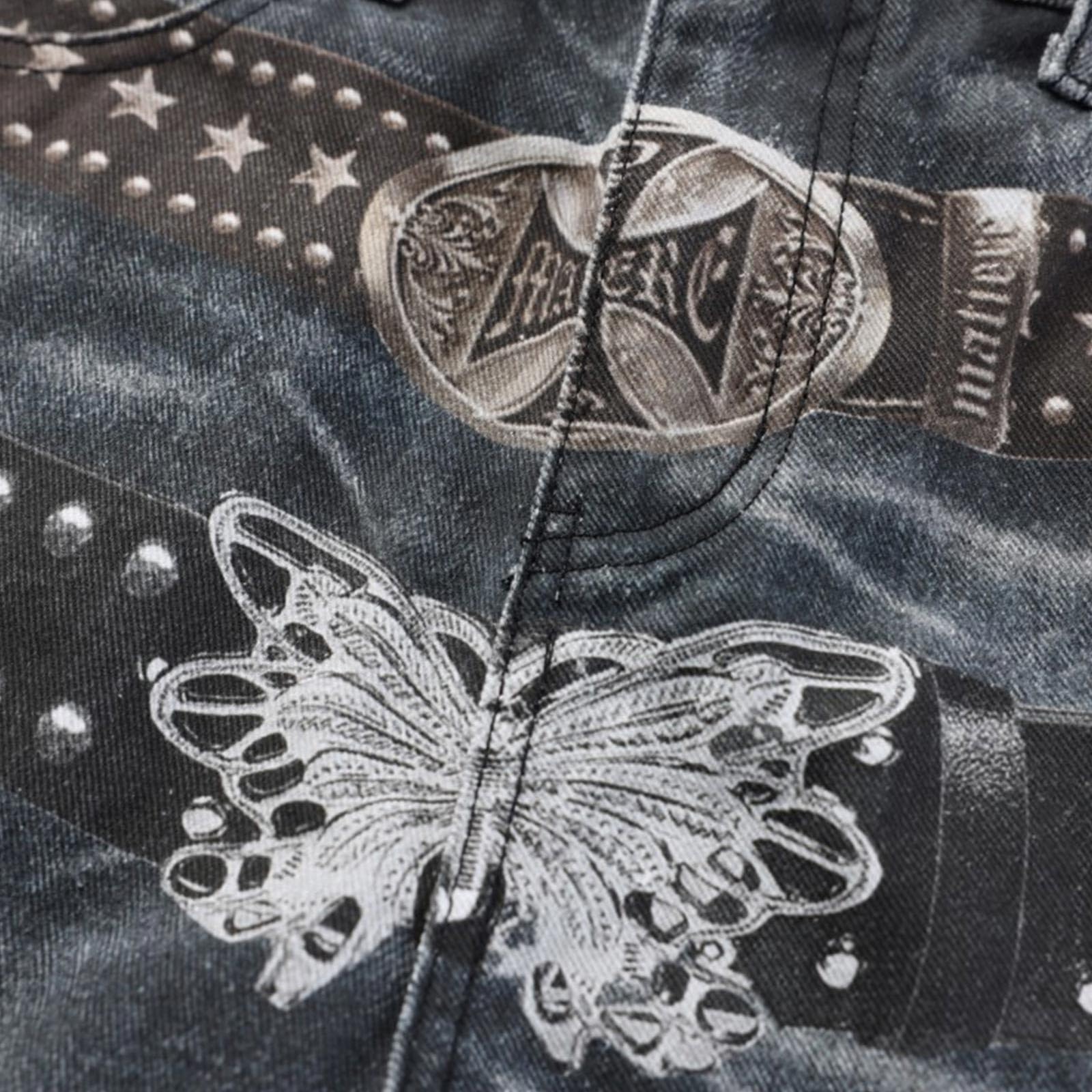 Baggy Jeans da uomo Barrel Jeans Y2K Streetwear Hip Hop Destroyed Denim Pantaloni alla moda con gamba dritta, jeans da skater, casual, vestibilità larga, alla moda, pantaloni lunghi
