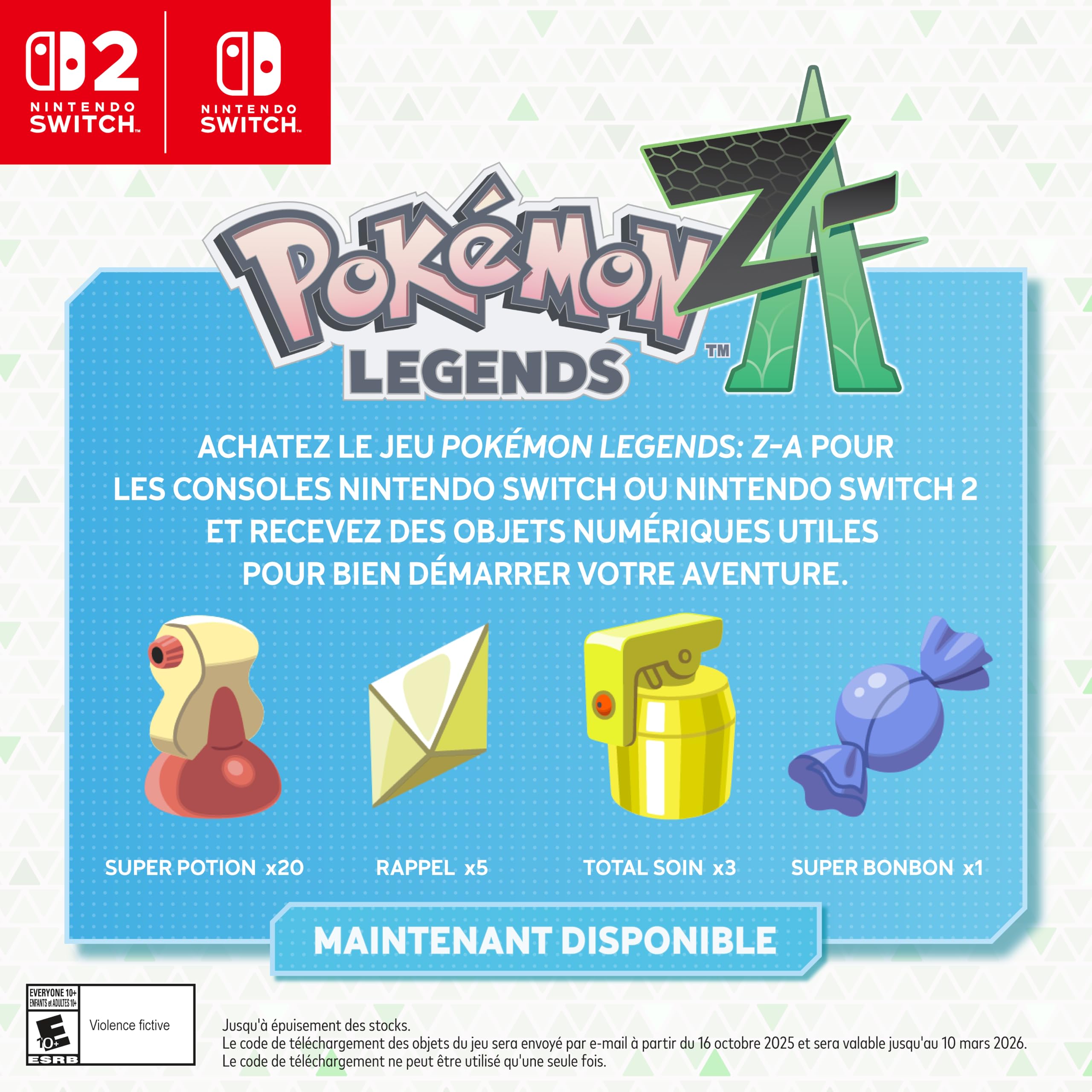 Pokémon™ Legends: Z-A – Nintendo Switch™ 2 Edition (CAN