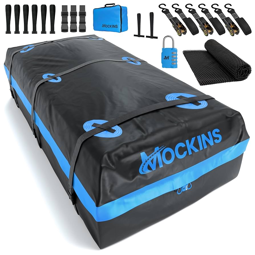 Amazon.com: Mockins 35 CuFt XL Car Rooftop Cargo Carrier Bag