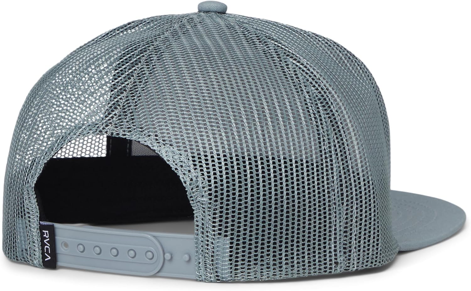 RVCA Men's Trucker Hat, Structured Hat with Stretch Mesh Back, Adjustable Snapback Closure - Image 2