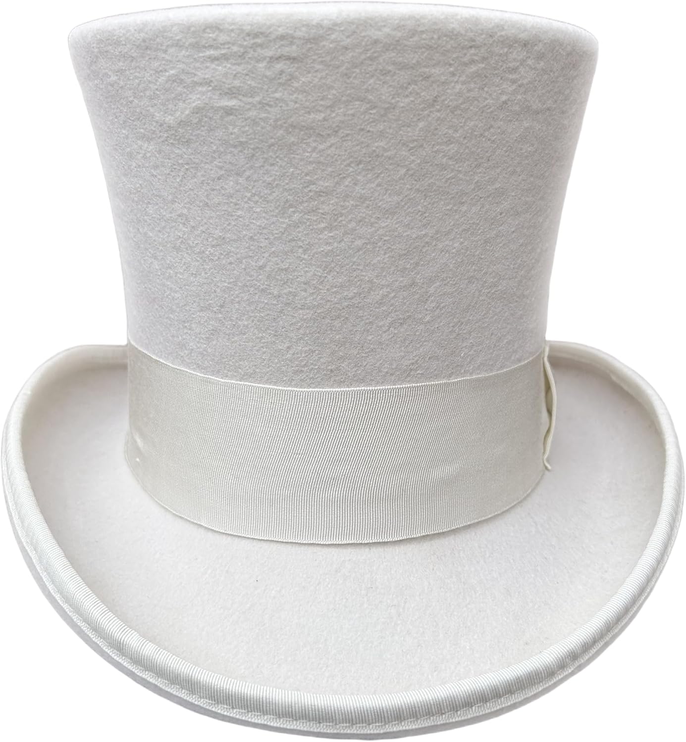 Wool Felt Top Hat Wedding Uncle Sam 7" Tall Topper Hats for Women Men - Image 2