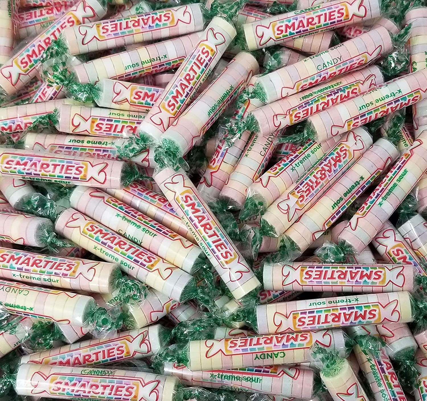 Sour Smarties Candy Bulk 2 lb Sour Candy XTreme Sour Super Sour Candy