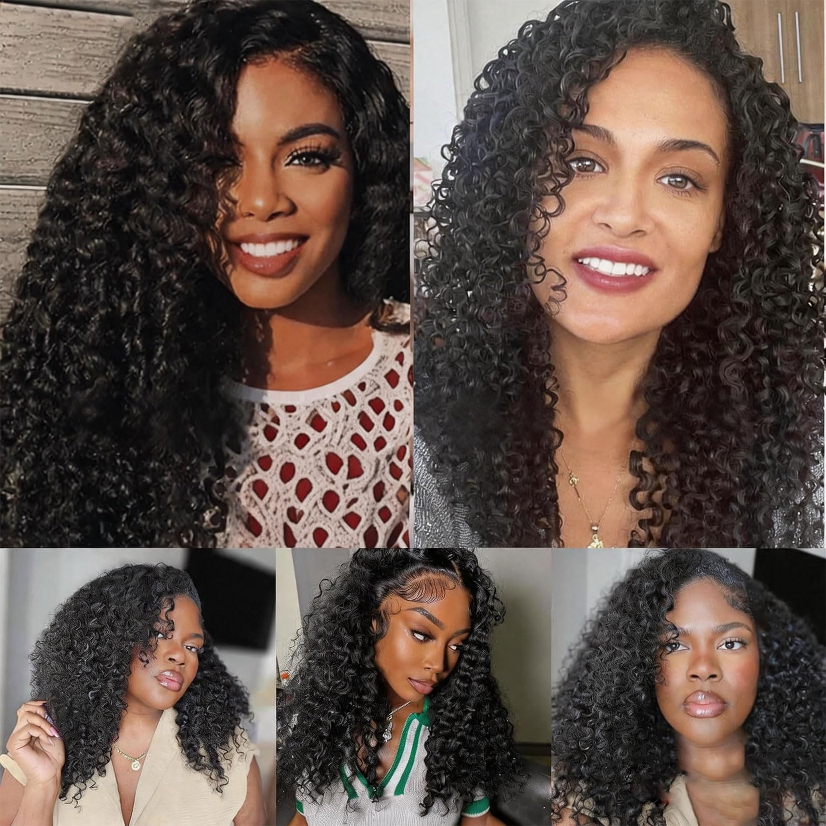 Capelli Umani Mossi Birmani 1 FASCIO Capelli Umani Bagnati e Mossi Fascio Capelli Brasiliani Vergini Non Lavorati Capelli Remy Ricci Tessitura Estensioni Neri Naturali per Donne,28inch