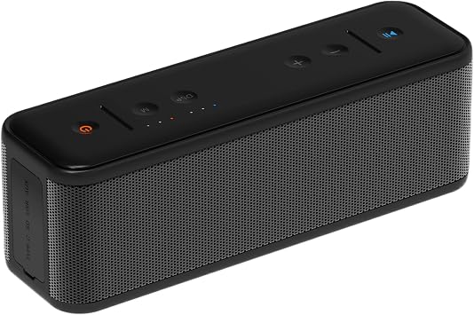 Modern Bluetooth Speaker 60 Watt HiFi DSP Portable TWS Wireless Speaker Fashion Style Support USB/TF Card/AUX/FM Radio for Bedroom Outdoor Party Birthday Gift