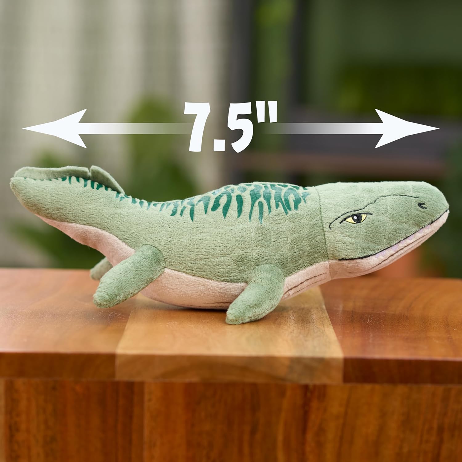 JURASSIC WORLD Small Plush - Mosasaur, Kids Toys for Ages 3 Up by Just Play