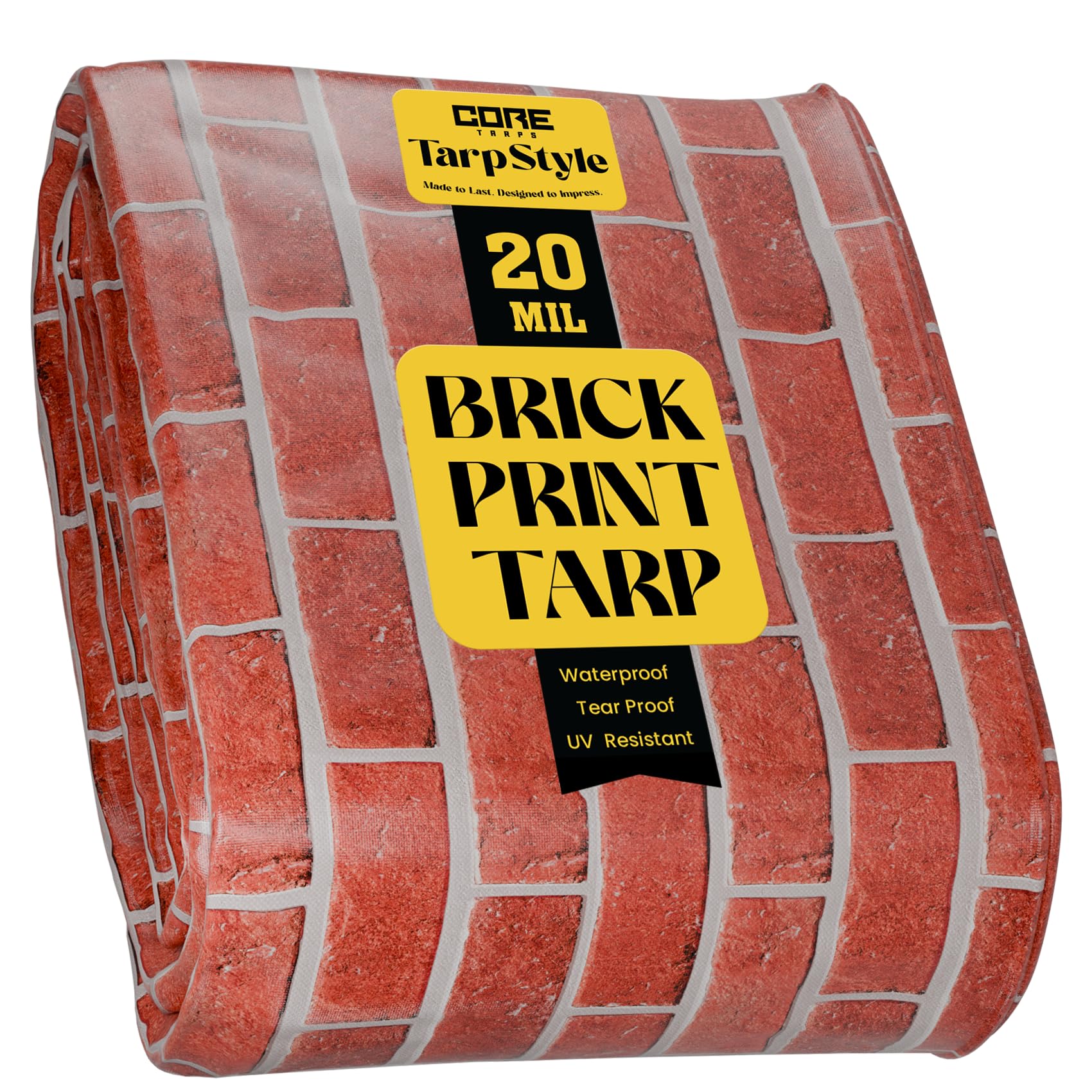 Core Tarps Extreme Heavy Duty 20 Mil Tarp Cover, Waterproof, UV