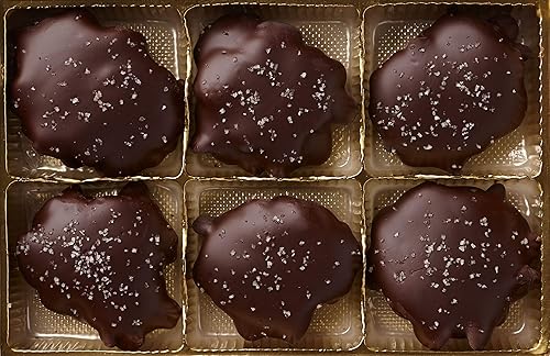 Miniatura 3 de Caja de regalo de tortugas pecanas saladas de chocolate negro