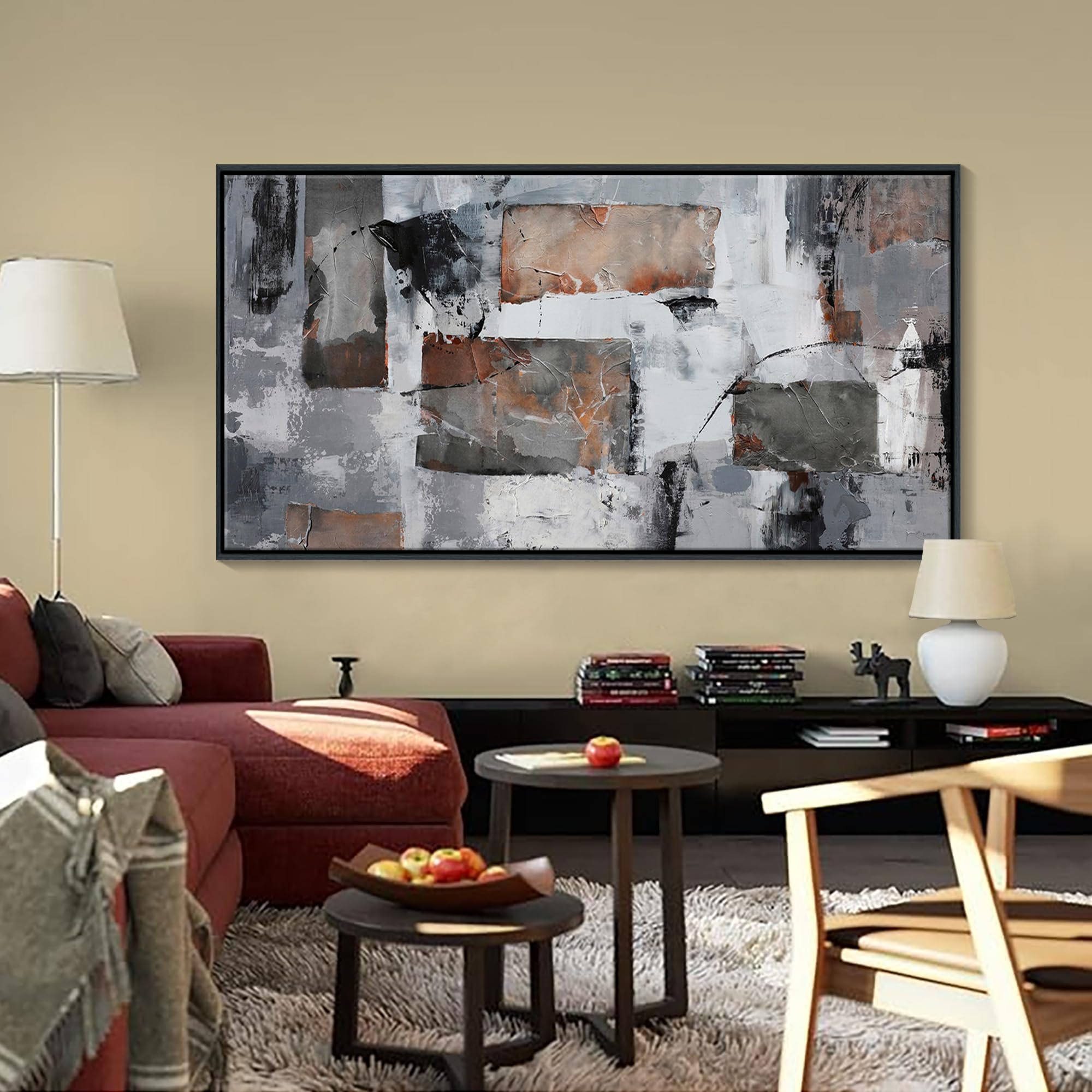 Amazon.com: Signature Design by Ashley Drewland Contemporary Framed ...