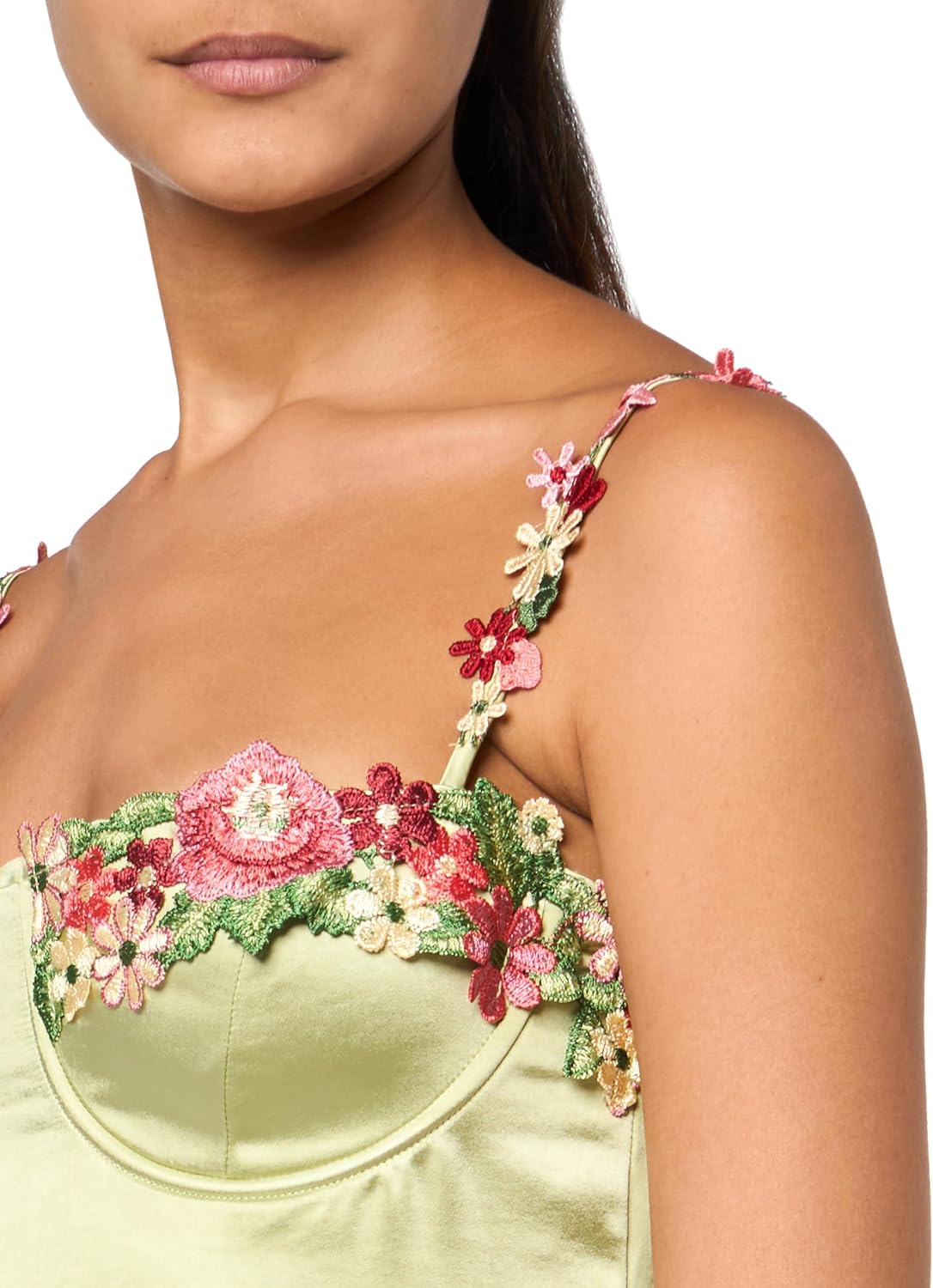 Speechless Womens Sleeveless Satin Party Dress