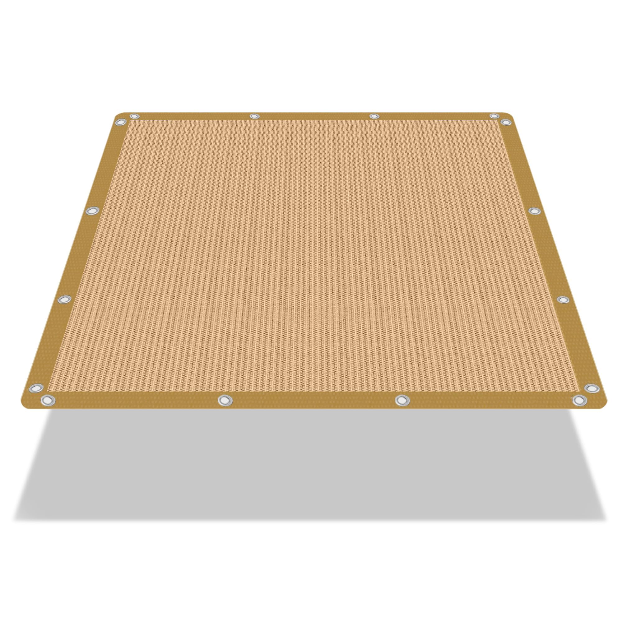 90% Shade Cloth Sun Shade Fabric Privacy Screen Shade Cover for Patio Garden Pergola Shade Cover Canopy with Gromments