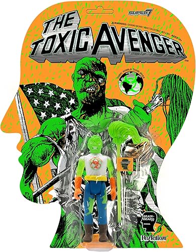Toxic Avenger x Brain Dead Figura de reacción - Toxie (Glow)