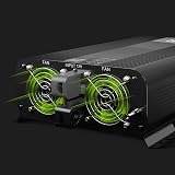 Green Cell INVGC11 adaptateur de puissance & onduleur Auto 2000 W Noir - 4