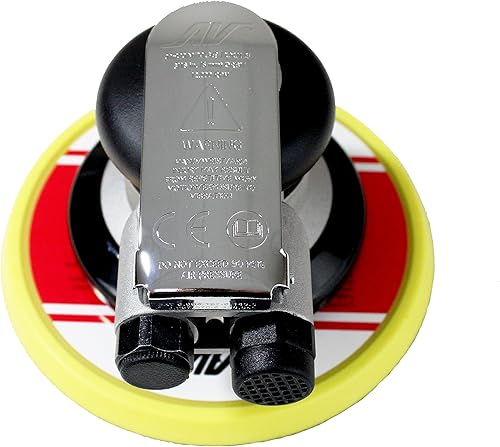 AirVANTAGE lijadora de aire orbital de grado industrial al azar sin vacío con almohadilla de perfil bajo 14 pulgadas Entrada de aire NPT