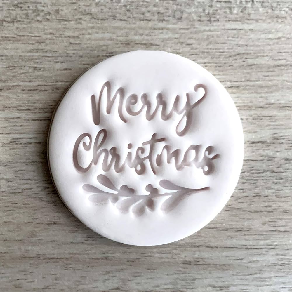 Christmas fondant stamp Clearance