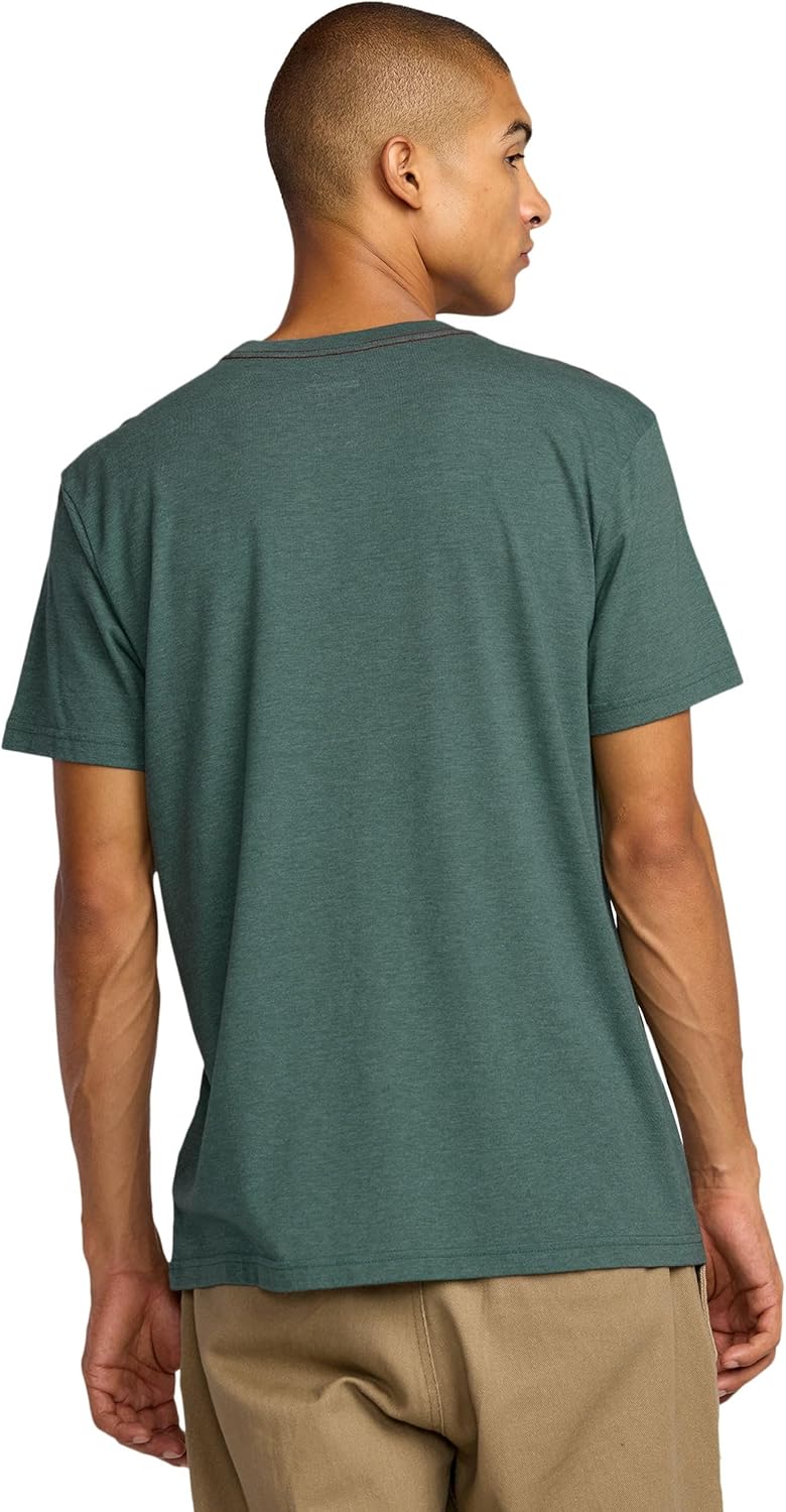 RVCA Men's Big Short Sleeve Tee, Balsam Green