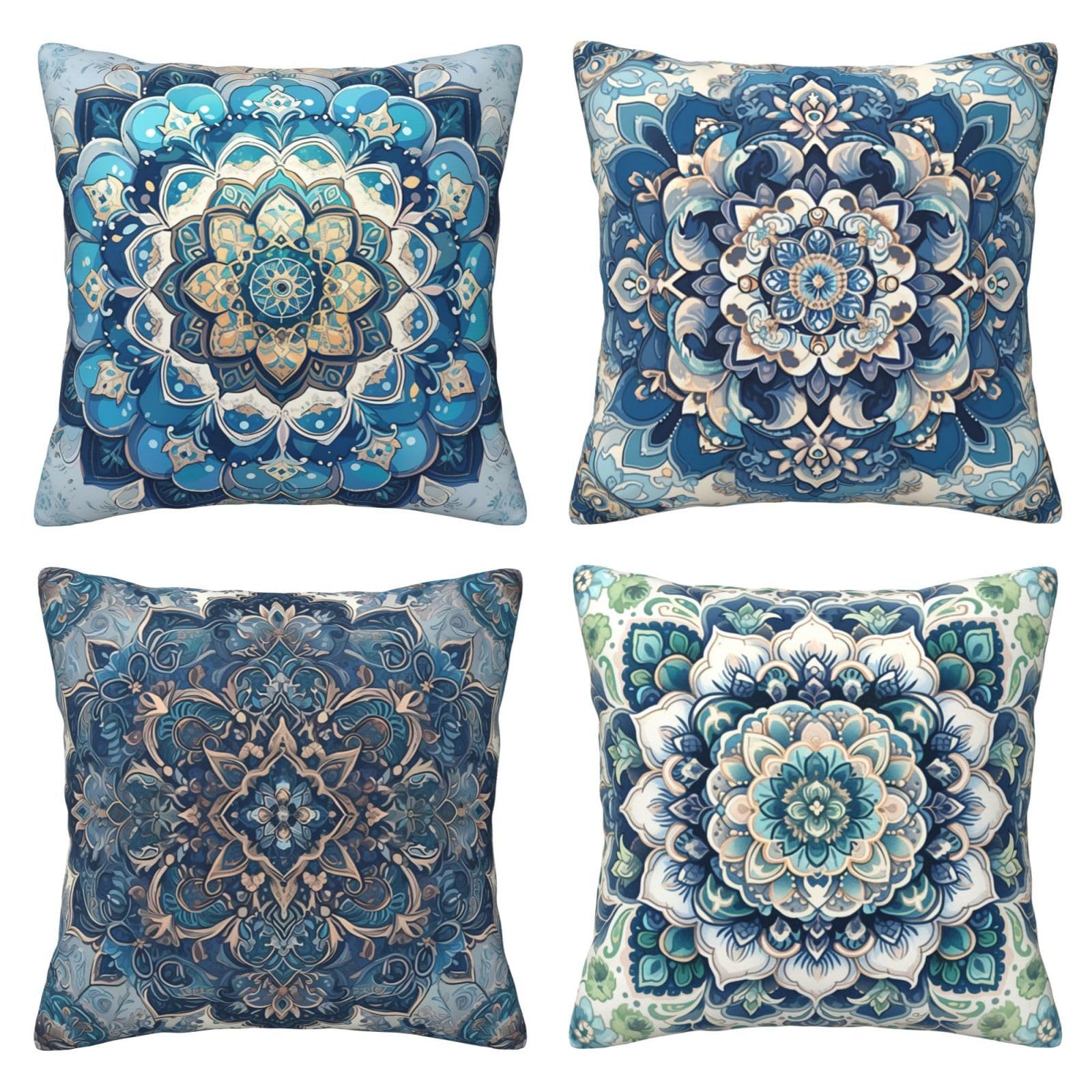 Housses de coussin lavables 60x60 en peluche pour rénover un canapé