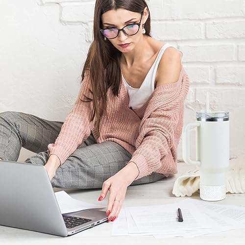 Miniatura 5 de UBEEKOO Bota de silicona con purpurina de diamante, compatible con Owala, botella de agua Hydro Flask, funda para Owala FreeSip de 40 onzas, Hydro