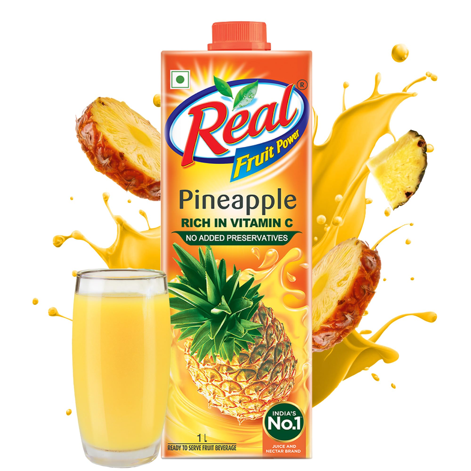 Real Fruit Power Pineapple Juice -1L
