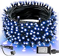 Vista 19 de TW SHINE Luces de Navidad, 200 LED 66 pies Luces de Navidad para Exteriores Enchufables con 8 Modos, Luz Impermeable para Exteriores, Decoraciones