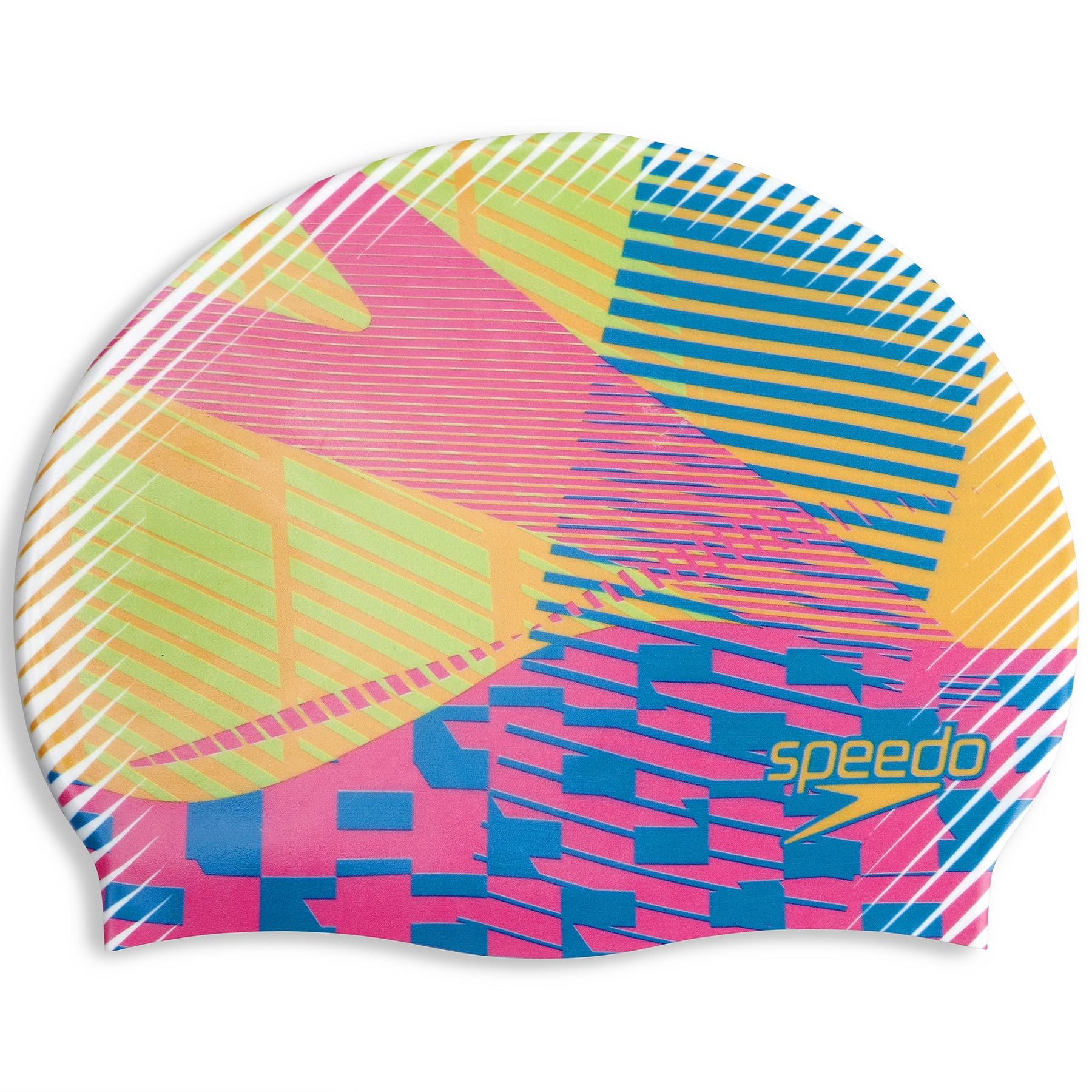 Speedo Unisex Digital Printed Swim Cap for Men and Women - Multicolour (B0CR6NK6QG) Amazon Price History, Amazon Price Tracker