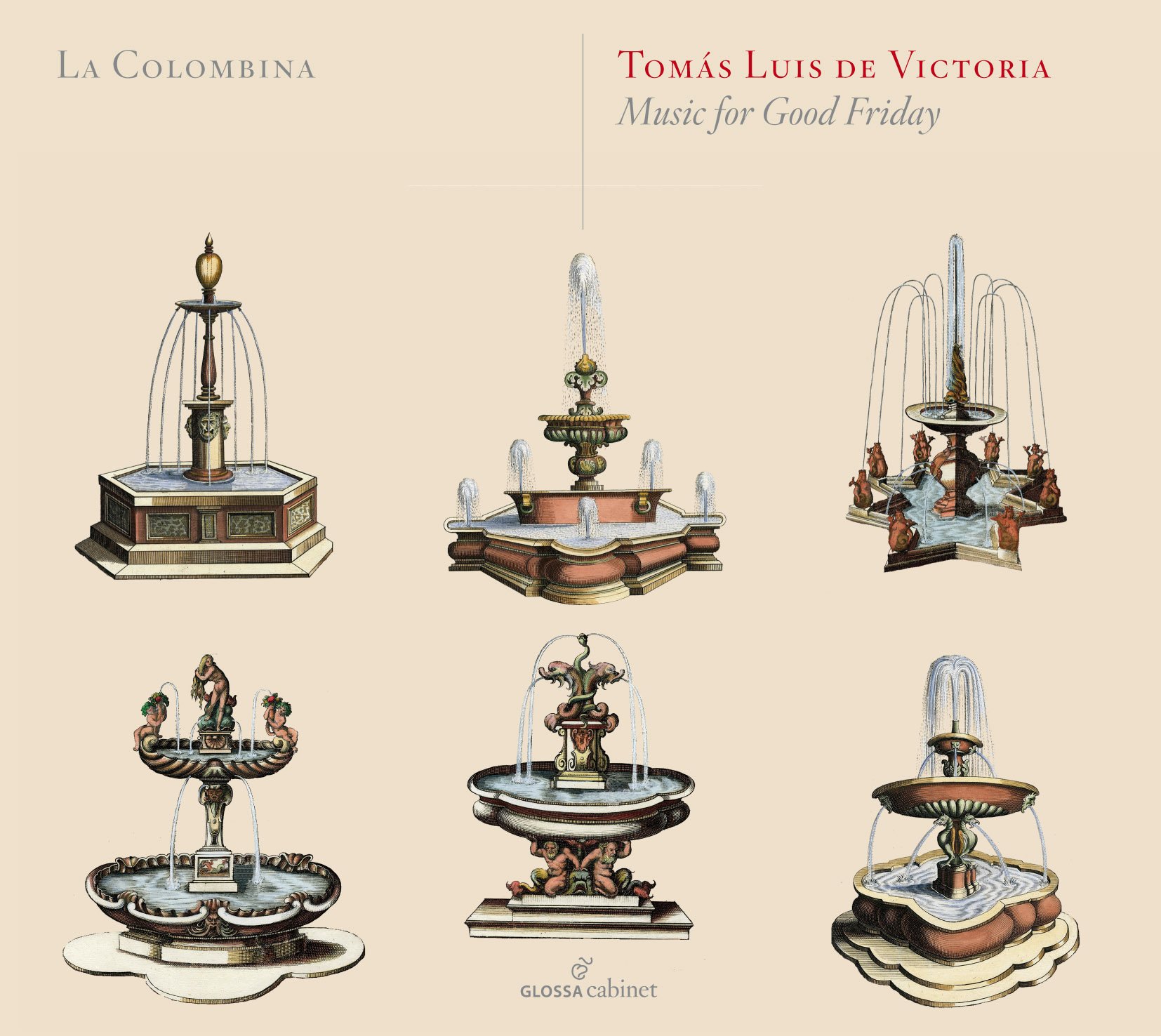 La Colombina Music CD Tomas Luis de Victoria - Music for Good...