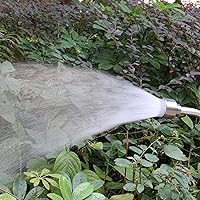 Vista 2 de STYDDI Varita de riego de lluvia suave de 18 pulgadas con válvula de cierre, varita de riego suave de metal ligera y duradera, perfecta para cestas